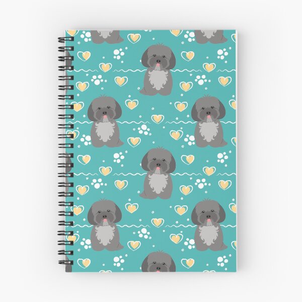 Item preview, Love Grey Gray Lhasa Apso Shih Tzu Dog designed and sold by Lulupainting.