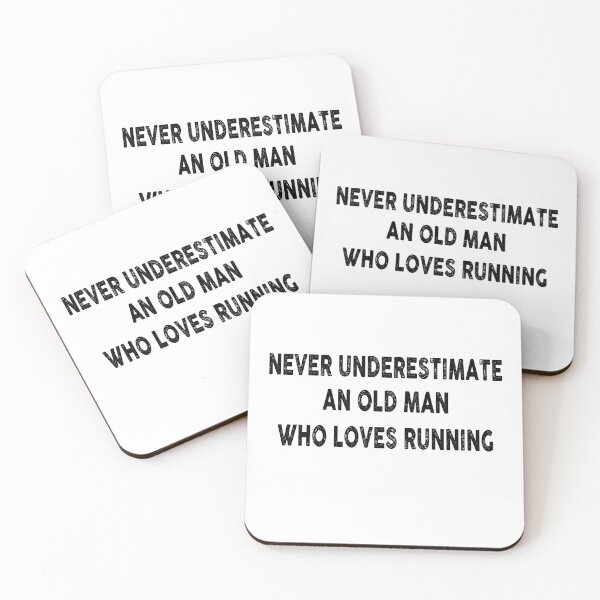 Item preview, Never Underestimate An Old Man Who Loves Running designed and sold by RobertJason.