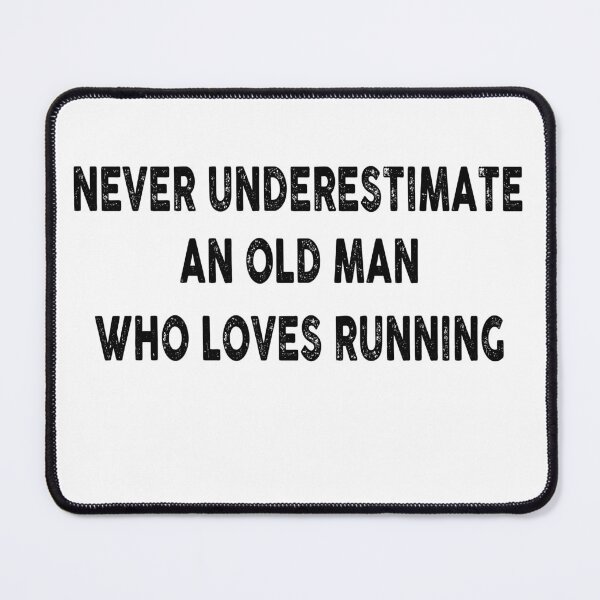 Item preview, Never Underestimate An Old Man Who Loves Running designed and sold by RobertJason.