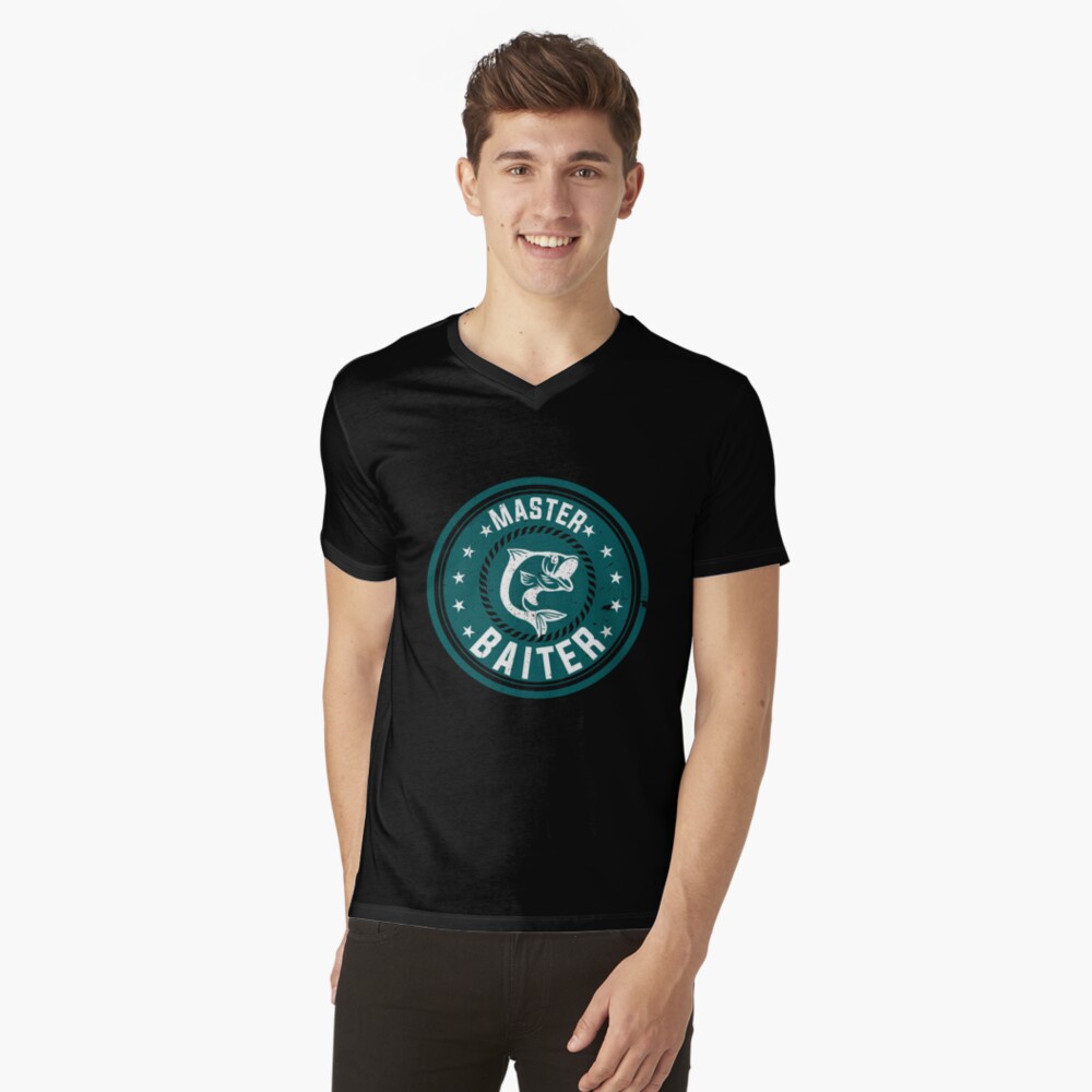 Vista previa del artículo con la obra «Camiseta de cuello en V», diseñado y vendido por dreamhustle.
