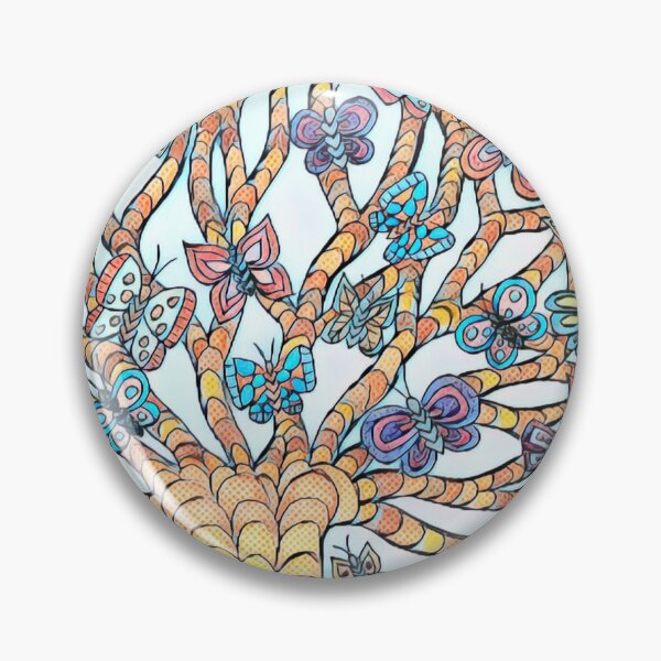 Artikelvorschau, Schmetterling. Baum entworfen und verkauft von LuvbuzzArt.