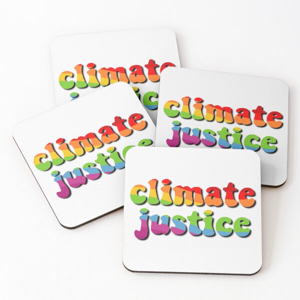 Item preview, Climate Justice Retro Rainbow Environmental Advocacy designed and sold by cashewdays.