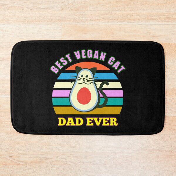 Item preview, Best Vegan Cat Dad Ever - Perfect Vegan Cat Dad designed and sold by Delandor.