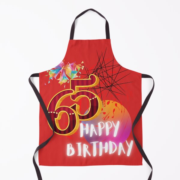 Item preview, HAPPY BIRTHDAY, 65TH BIRTHDAY, ABSTRACT ARTWORK, HAPPY 65, designed and sold by R B Chrystal.