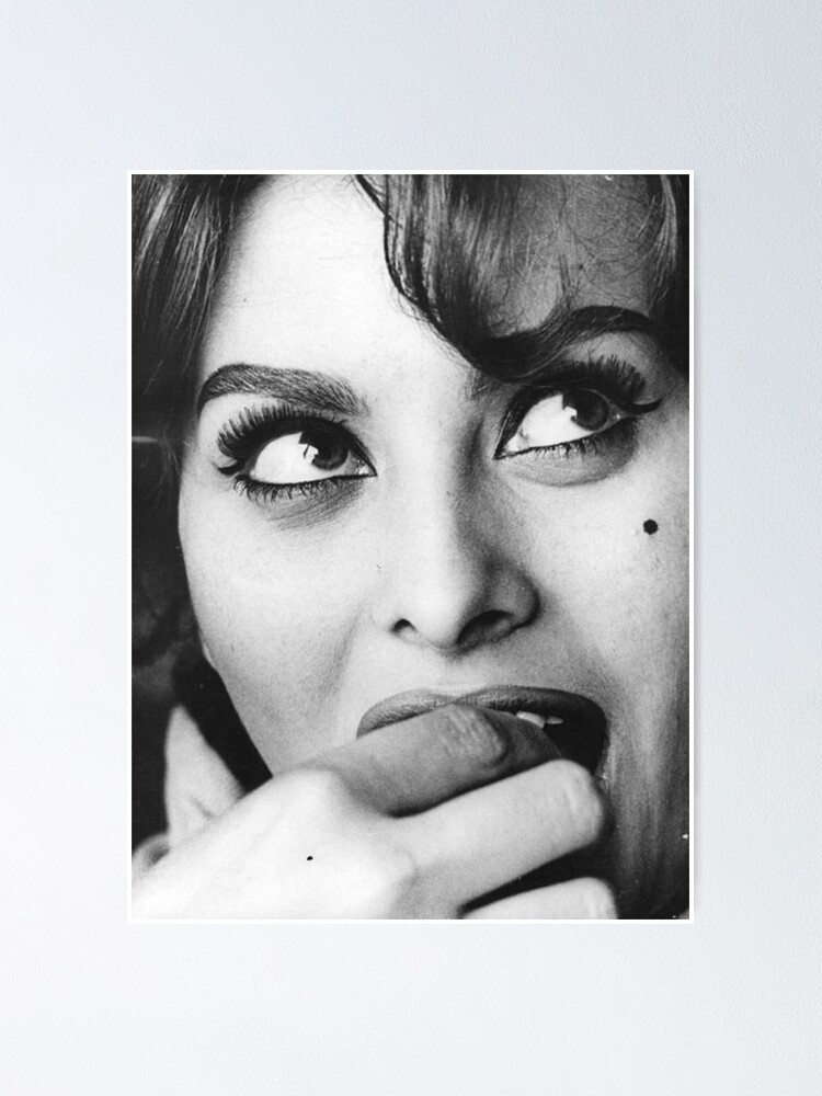 "Sophia Loren " Poster for Sale by ronniecroll Redbubble