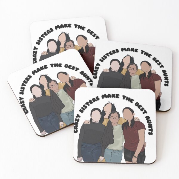 Item preview,  CRAZY SISTERS MAKE THE BEST AUNTS designed and sold by JERKBASE.