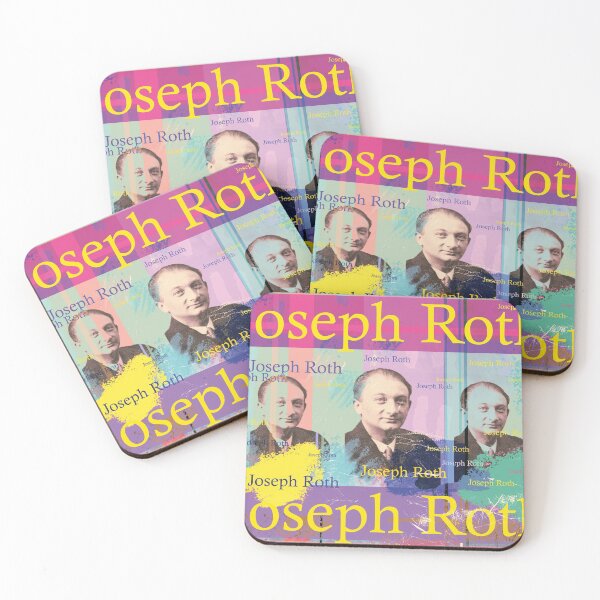 Item preview, Joseph Roth, portrait, famous writer designed and sold by Mauswohn.