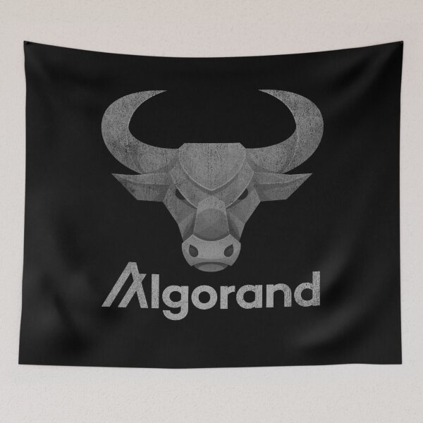 Item preview, Bull Market Algorand ALGO Coin To The Moon Crypto Token Cryptocurrency Blockchain Wallet designed and sold by AriellaGross.