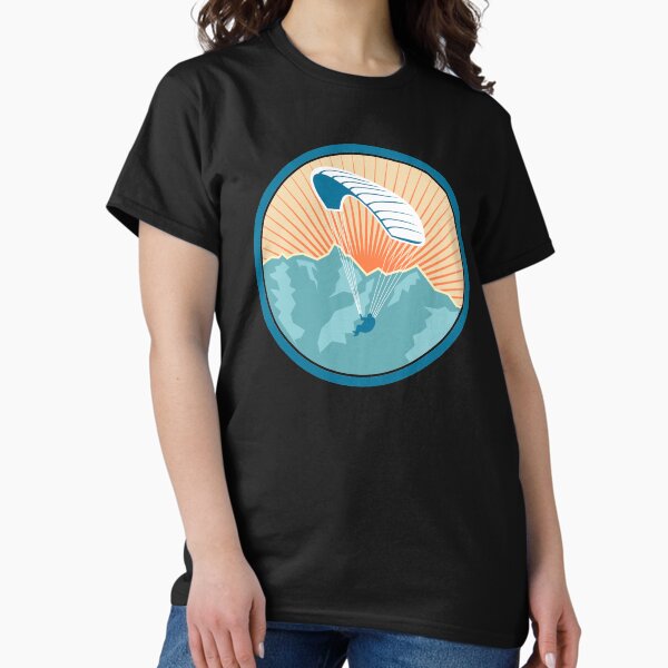 Aperçu de l'œuvre Cadeau de parapente Vol en parapente Ciel Montagnes créée et vendue par TM-Multidesign.
