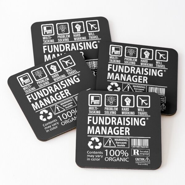 Item preview, Fundraising Manager T Shirt - MultiTasking Certified Job Gift Item Tee designed and sold by killingworthhi.