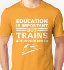 Züge sind Importanter Slim Fit T-Shirt