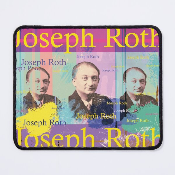 Item preview, Joseph Roth, portrait, famous writer designed and sold by Mauswohn.