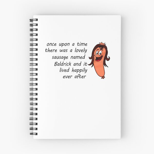 Item preview, Lovely sausage named Baldrick - cartoon arts designed and sold by MoralesMark.