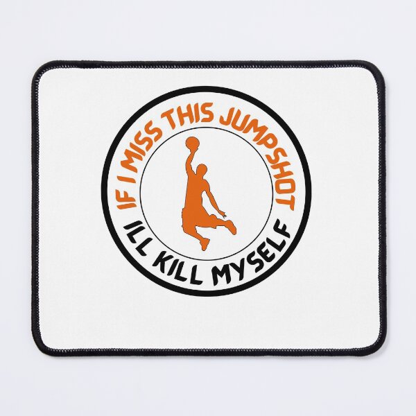 Item preview, If I Miss This Jumpshot Ill Kill Myself-sticker designed and sold by Bright-Store.