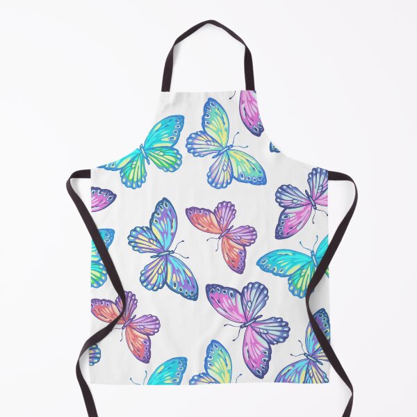 Item preview, Seamless of colorful butterflies on white background designed and sold by VannaShanha.