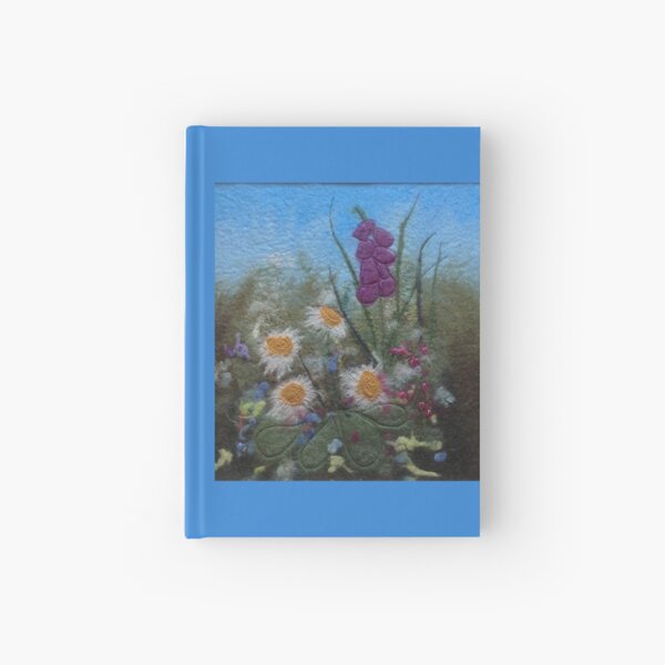 Summer Flowers Hardcover Journal