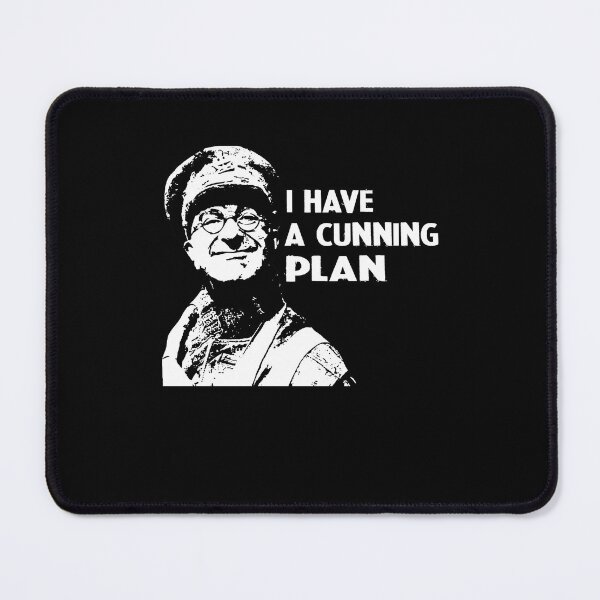 Item preview, White arts - Tony has a cunning plan quote designed and sold by MoralesMark.