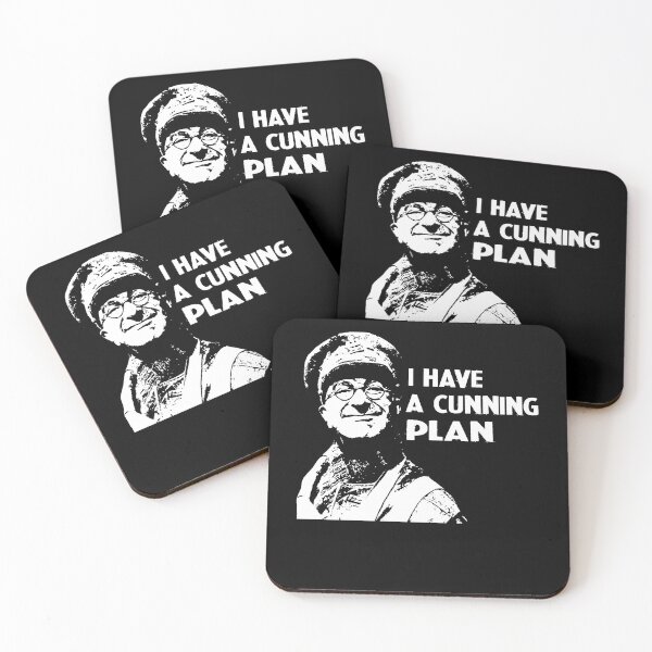 Item preview, White arts - Tony has a cunning plan quote designed and sold by MoralesMark.