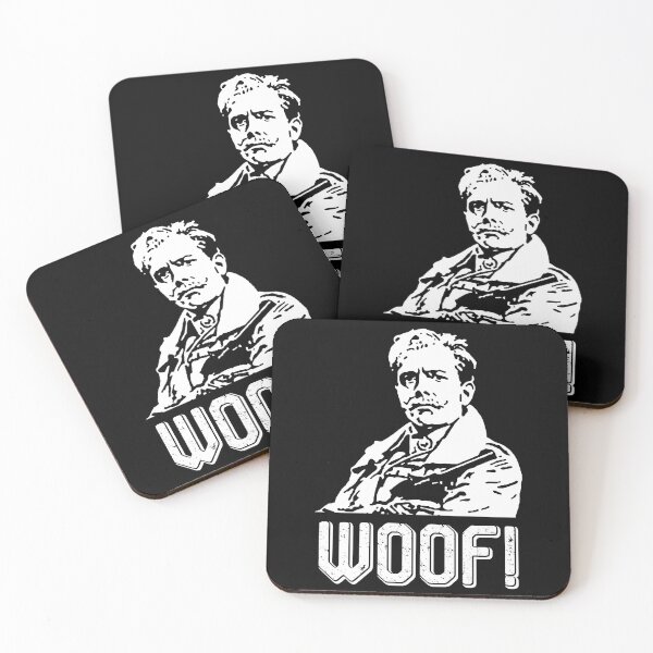 Item preview, Woof! White arts designed and sold by MoralesMark.