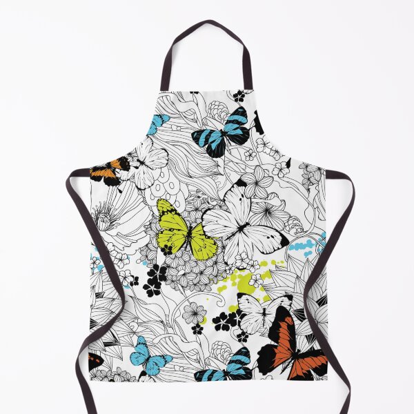 Item preview, Seamless with flowers and butterflies designed and sold by VannaShanha.