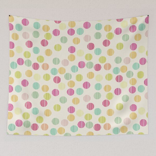 Item preview, simple circle seamless pattern designed and sold by illucesco.