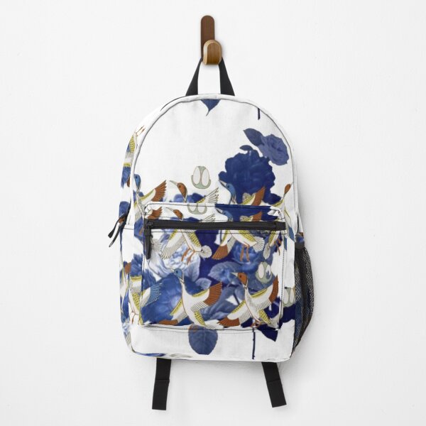 Item preview, Floral Designs--Blue Flower and Birds designed and sold by Cupideros.