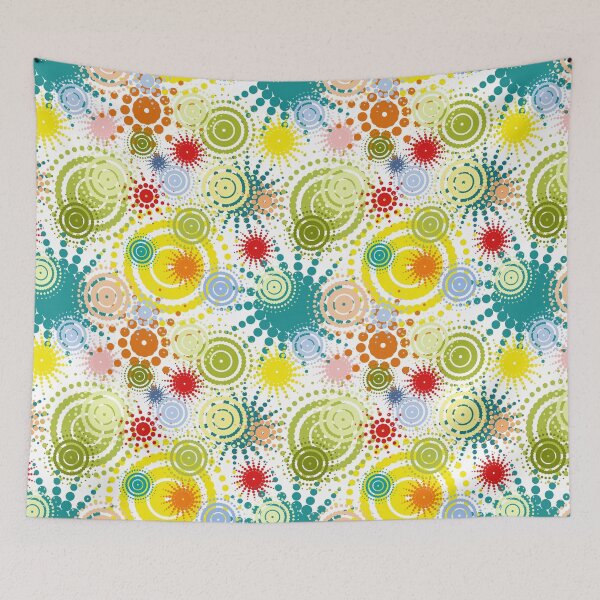 Item preview, colorful abstract seamless pattern designed and sold by illucesco.