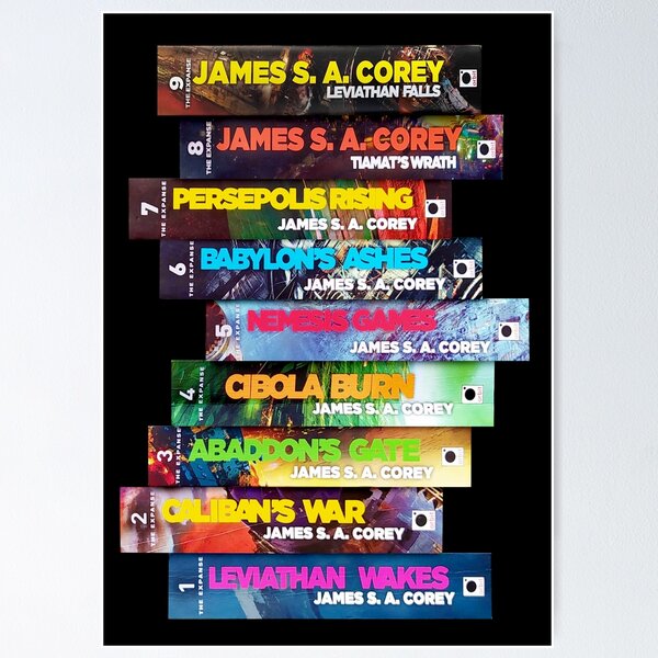 Item preview, The Expanse books stack designed and sold by ksdc90.