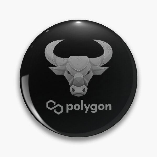 Item preview, Bull Market Polygon Matic Coin To The Moon Crypto Token Cryptocurrency Blockchain Wallet designed and sold by AriellaGross.