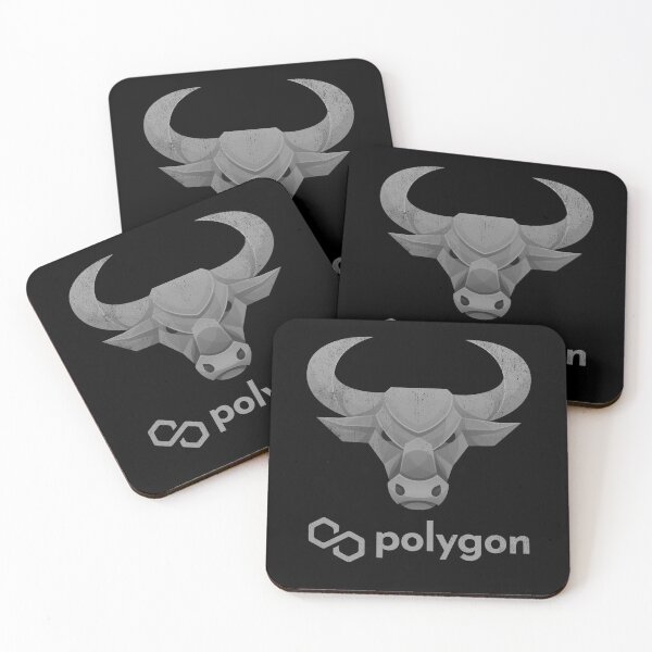 Item preview, Bull Market Polygon Matic Coin To The Moon Crypto Token Cryptocurrency Blockchain Wallet designed and sold by AriellaGross.