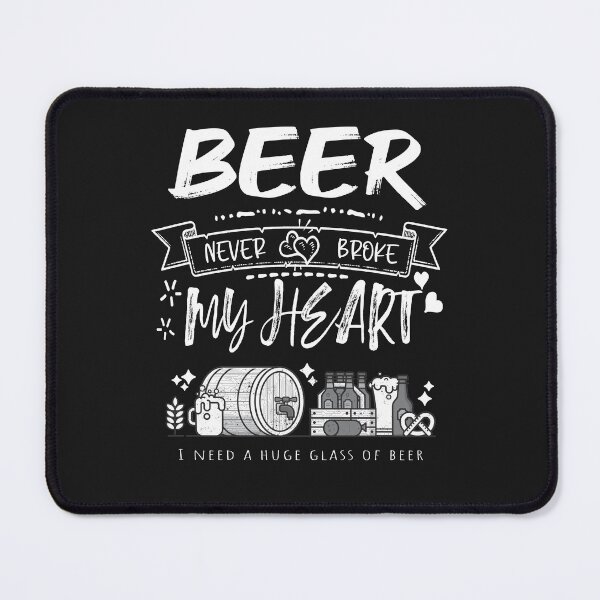 Item preview, Beer never broke my heart designed and sold by VichallanStudio.