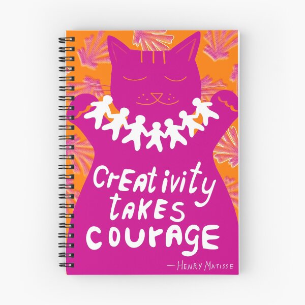 Item preview, Creativity takes courage - Henri Matisse quote designed and sold by Alyona Judina.