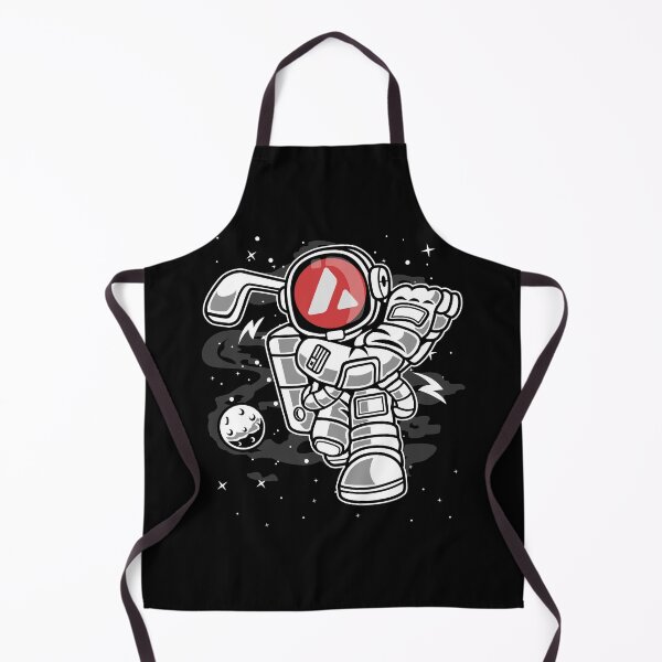 Item preview, Astronaut Golf Avalanche AVAX Coin To The Moon Crypto Token Cryptocurrency Blockchain Wallet designed and sold by AriellaGross.