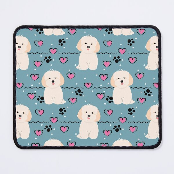 Item preview, Love Cream White Lhasa Apso Shih Tzu Dog designed and sold by Lulupainting.
