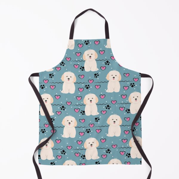 Item preview, Love Cream White Lhasa Apso Shih Tzu Dog designed and sold by Lulupainting.