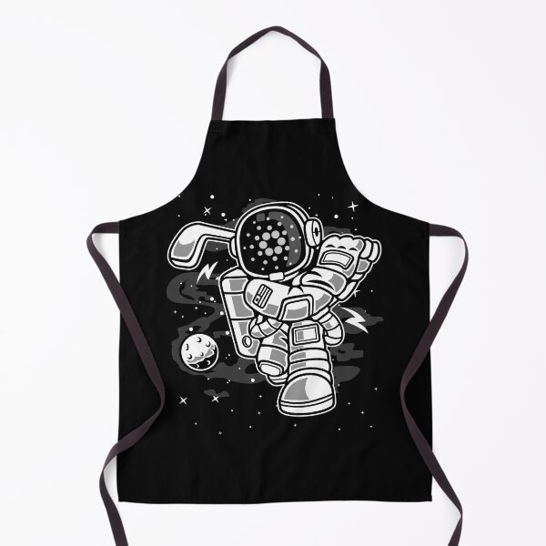 Item preview, Astronaut Golf Cardano ADA Coin To The Moon Crypto Token Cryptocurrency Blockchain Wallet designed and sold by AriellaGross.
