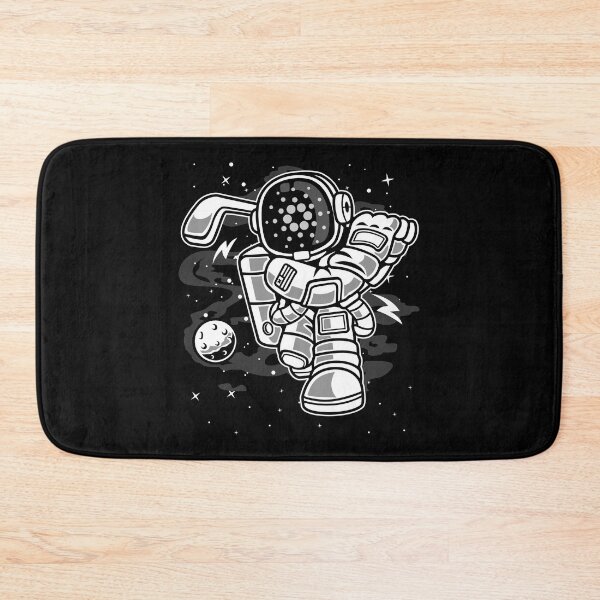 Item preview, Astronaut Golf Cardano ADA Coin To The Moon Crypto Token Cryptocurrency Blockchain Wallet designed and sold by AriellaGross.