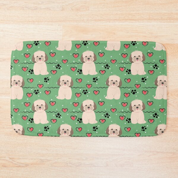 Item preview, Love Brown Sable Lhasa Apso Shih Tzu Dog designed and sold by Lulupainting.