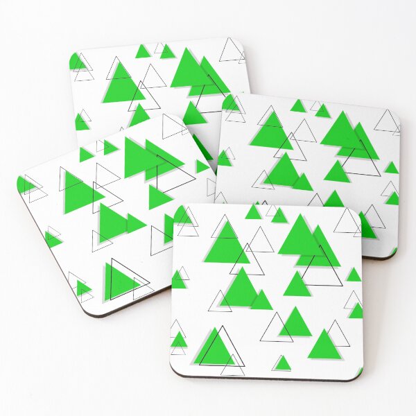 Item preview, Triangle Geometric light green  designed and sold by Tshirtstory.