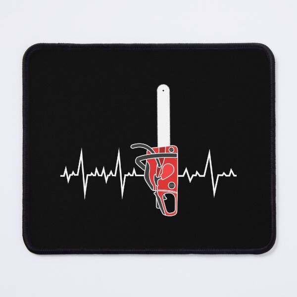 Item preview, Arborist Tree Surgeon Chainsaw Trimmer Heartbeat Pulse designed and sold by CuteDesigns1.
