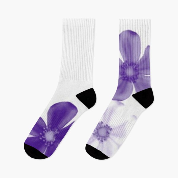 Item preview, Retro 70s Flowers Purple designed and sold by SaraValor.