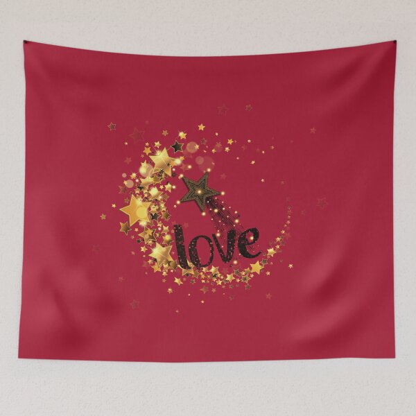 Item preview, Rustic Holiday Shooting Star: LOVE designed and sold by PawsitiveMum.