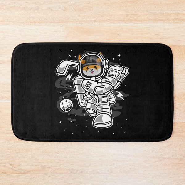 Item preview, Astronaut Golf Floki Inu Coin To The Moon Crypto Token Floki Army Cryptocurrency Blockchain Wallet designed and sold by AriellaGross.