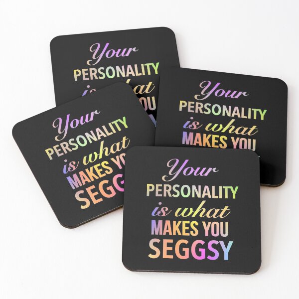 Item preview, Your Personality Is What Makes You Seggsy - Colorful Seggs Word designed and sold by Delandor.