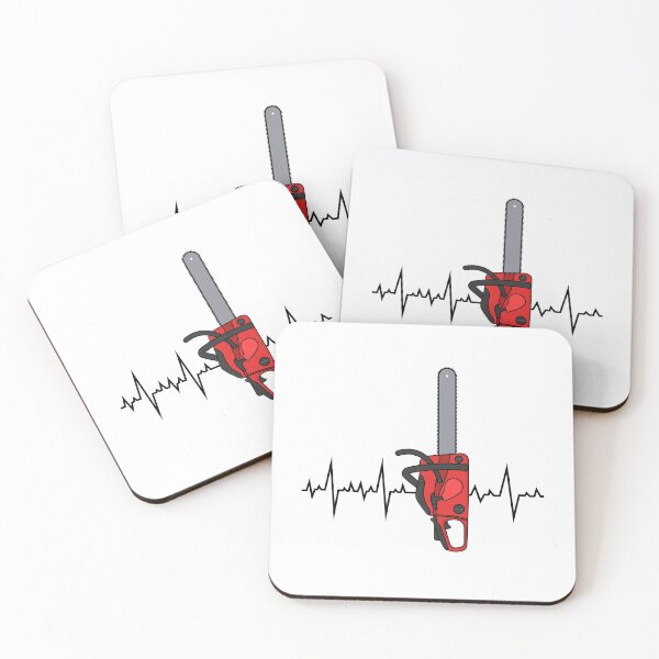Item preview, Arborist Tree Surgeon Chainsaw Trimmer Heartbeat Pulse designed and sold by CuteDesigns1.