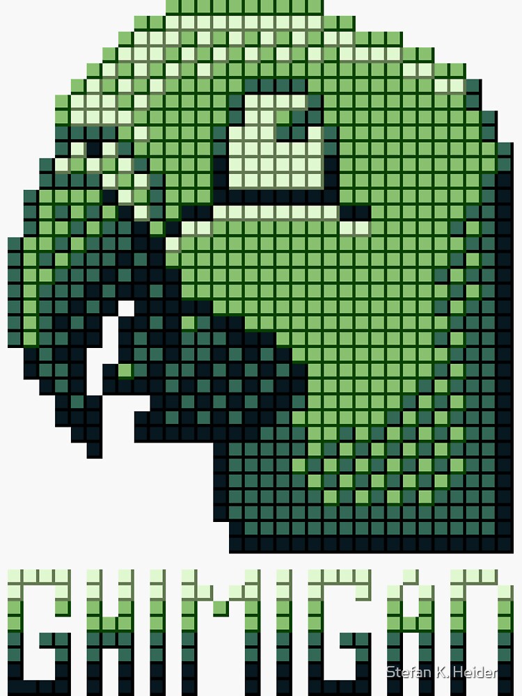 Thumbnail 3 von 3, Sticker, Pixelpapagei designt und verkauft von stefankheider.