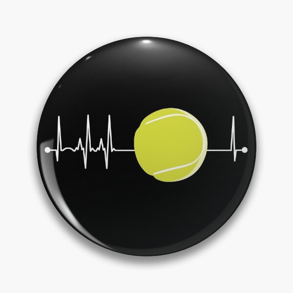 Item preview, Tennis Heartbeat Pulse EKG Tennis Lover Gift Tennis Player Gear designed and sold by DynamicDesign.