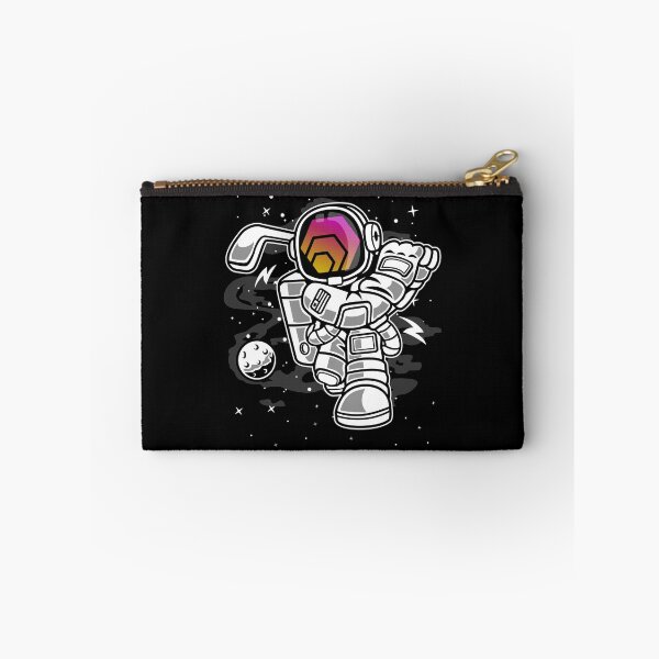 Item preview, Astronaut Golf HEX Coin To The Moon Crypto Token Cryptocurrency Blockchain Wallet designed and sold by AriellaGross.