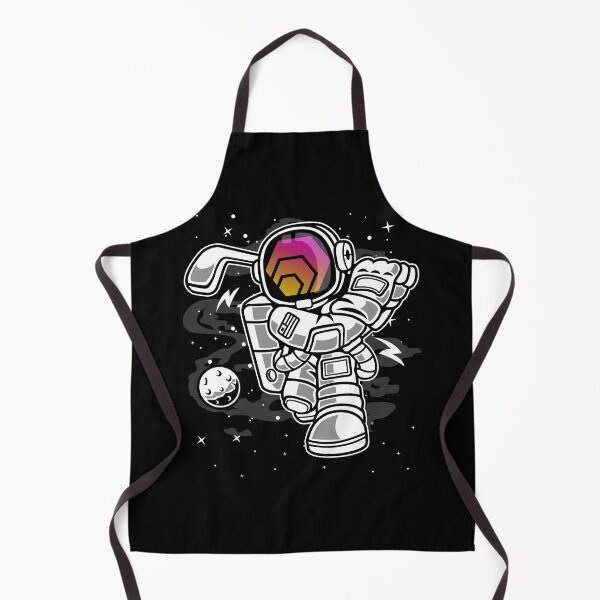 Item preview, Astronaut Golf HEX Coin To The Moon Crypto Token Cryptocurrency Blockchain Wallet designed and sold by AriellaGross.