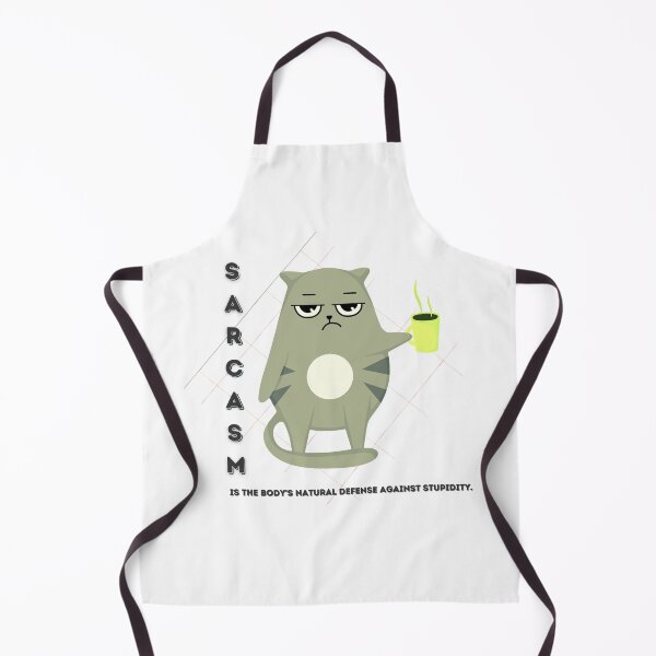 Item preview, SARCASM IS THE BODY'S NATURAL DEFENSE AGAINST STUPIDITY T-SHIRT designed and sold by EverythingMaria.